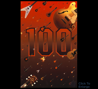 Gibson 100th Annivesary In-Store Poster